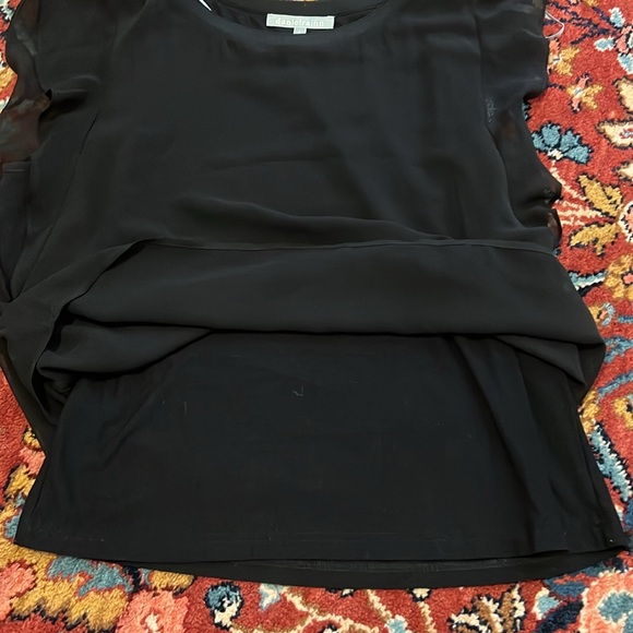 Daniel Rainn Herina Flutter Detail Overlay Blouse - Picture 4 of 4